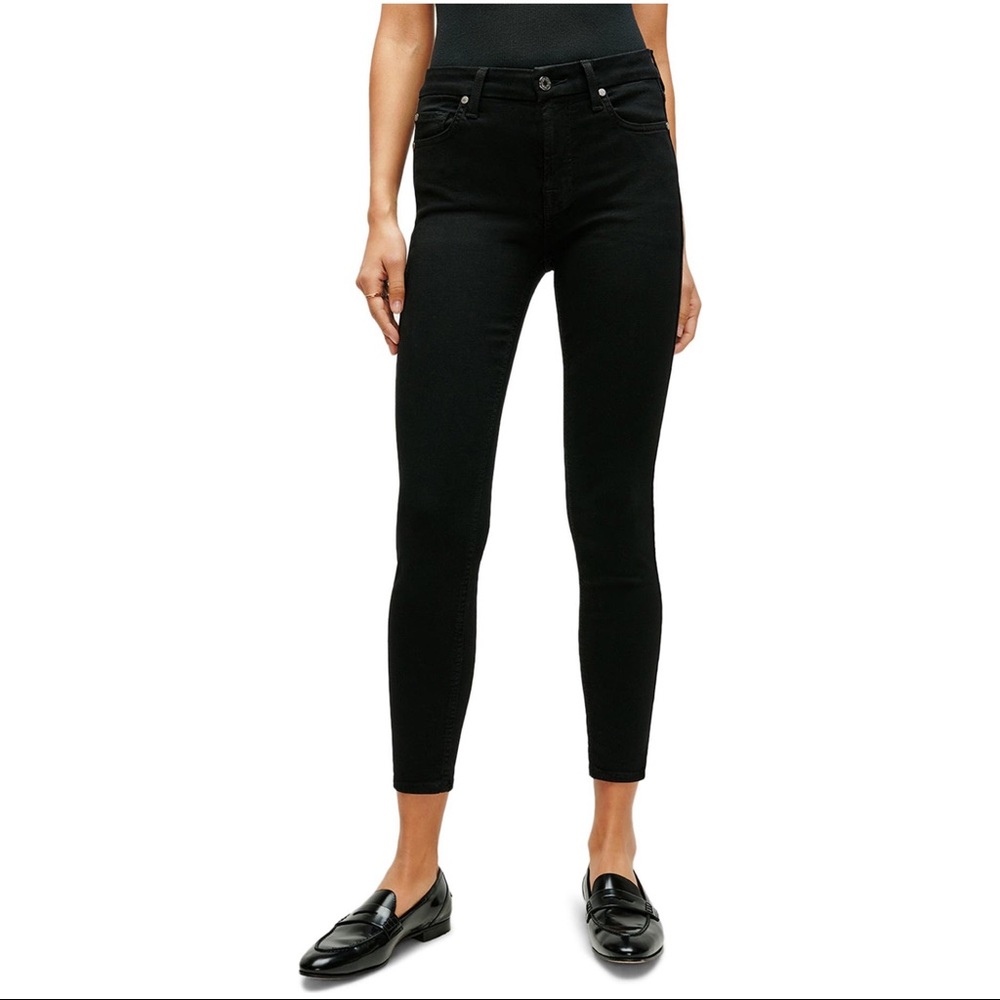 7 For All Mankind Black Jeans